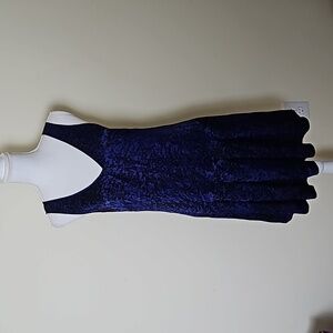 Rebecca Taylor purple black sleeveless drop waist dress size 6